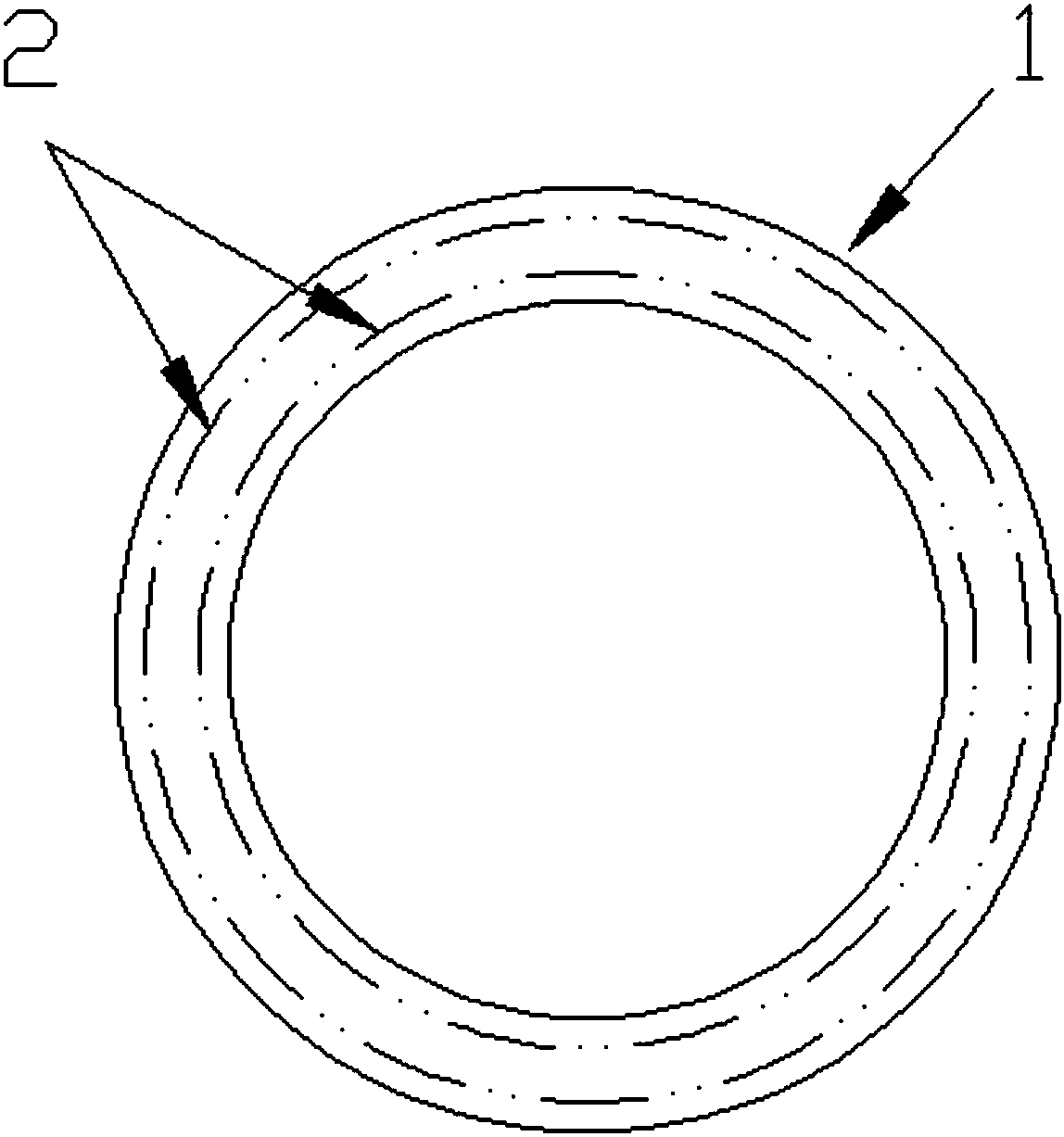 Grinding technology for ion implantation technology cavity