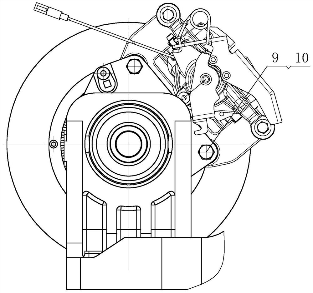 Rigid electric drive rear axle wheel rim assembly for microcirculation vehicle