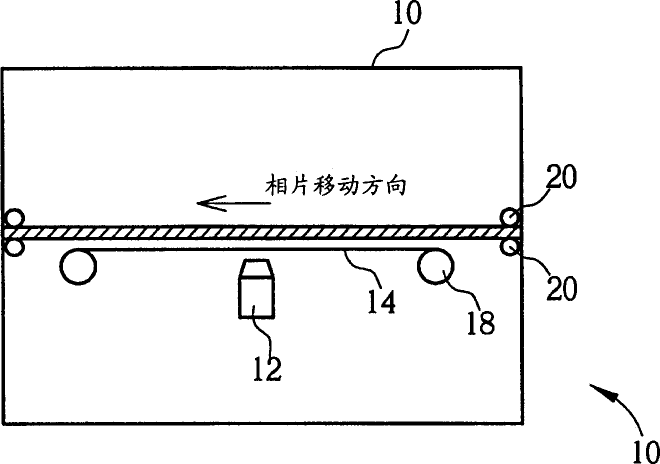 Printing method of hot printing head