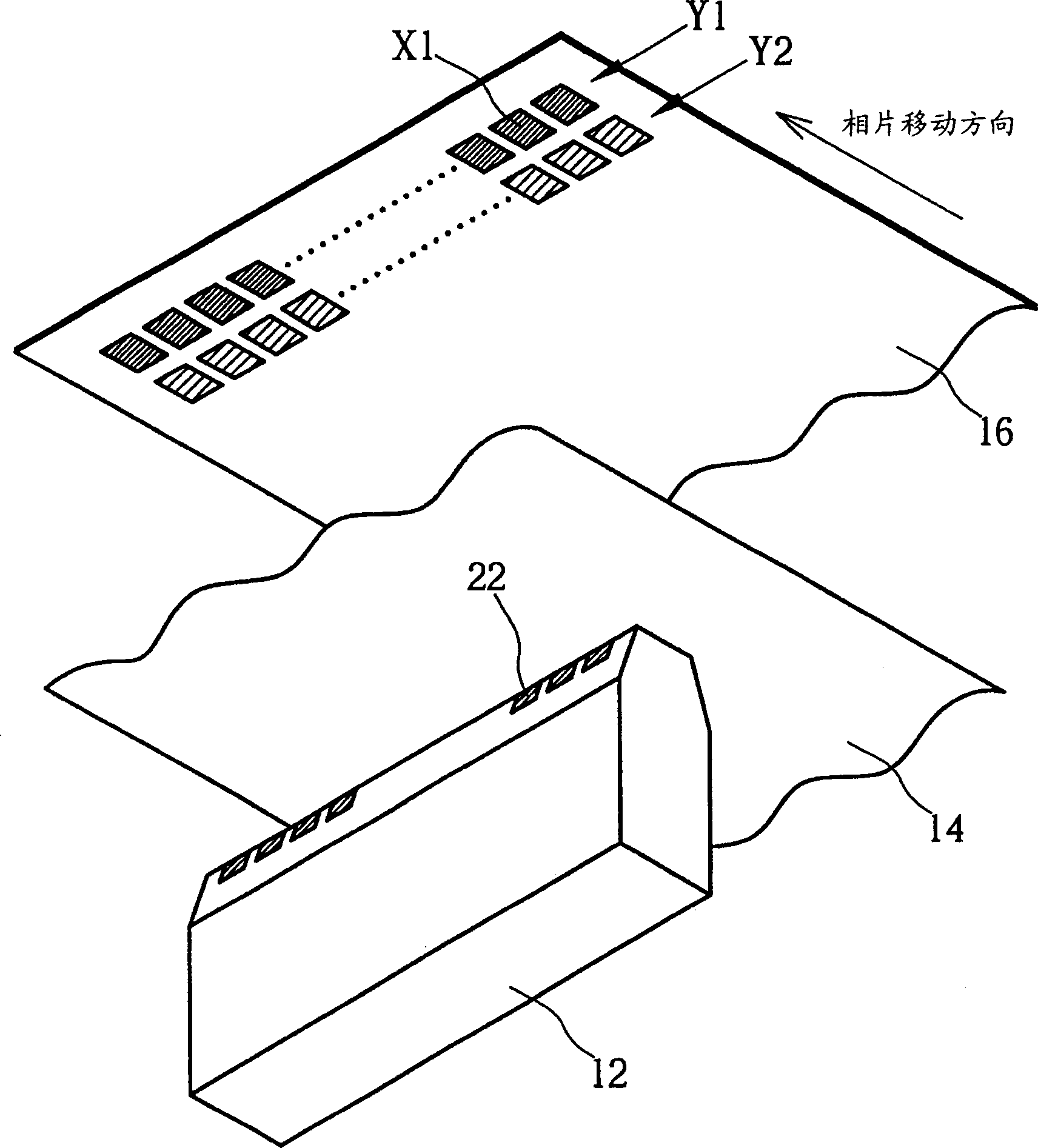 Printing method of hot printing head