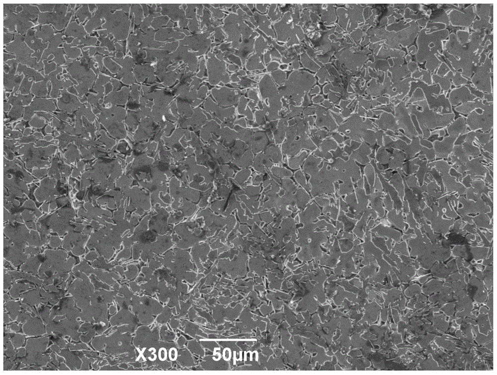 A method of adding rare earth to improve the strength and toughness of boron-containing high-entropy alloys