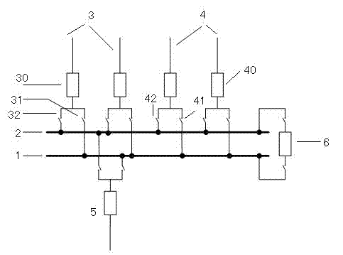 220kv spare power automatic switching system and judgment method for bus tie spare power automatic switching mode of spare power automatic switching device