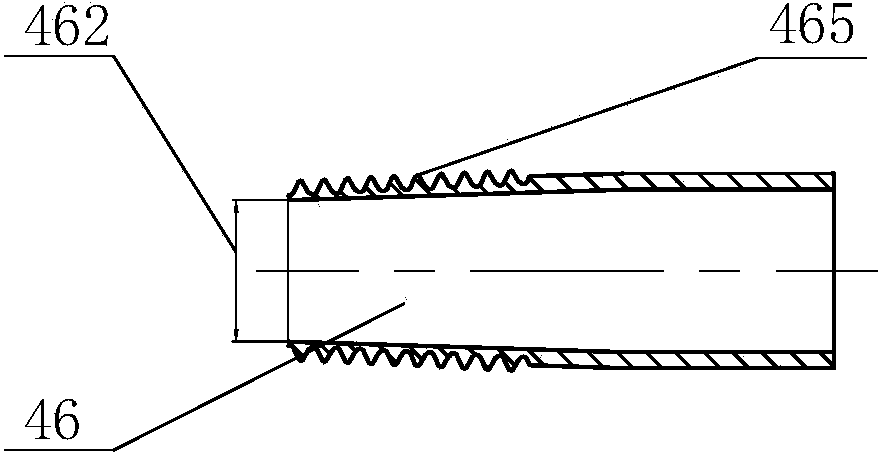 Method for rolling external tube thread, rolling head and rolling equipment thereof