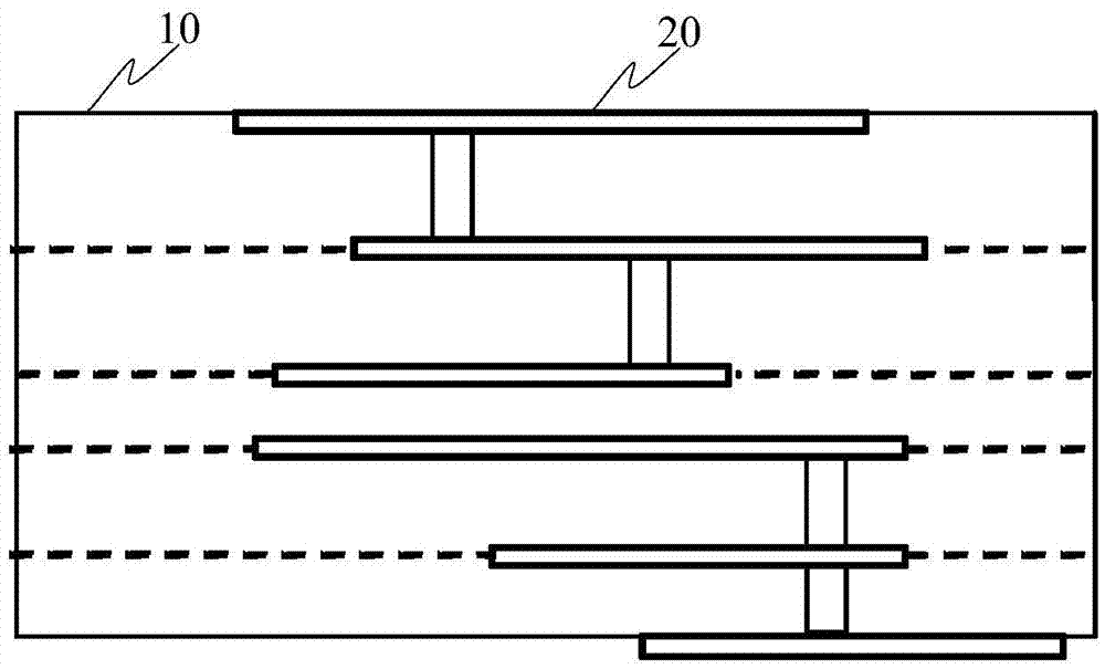 Surface conductive gold platinum palladium paste applied to low-temperature co-fired ceramic and preparation method thereof