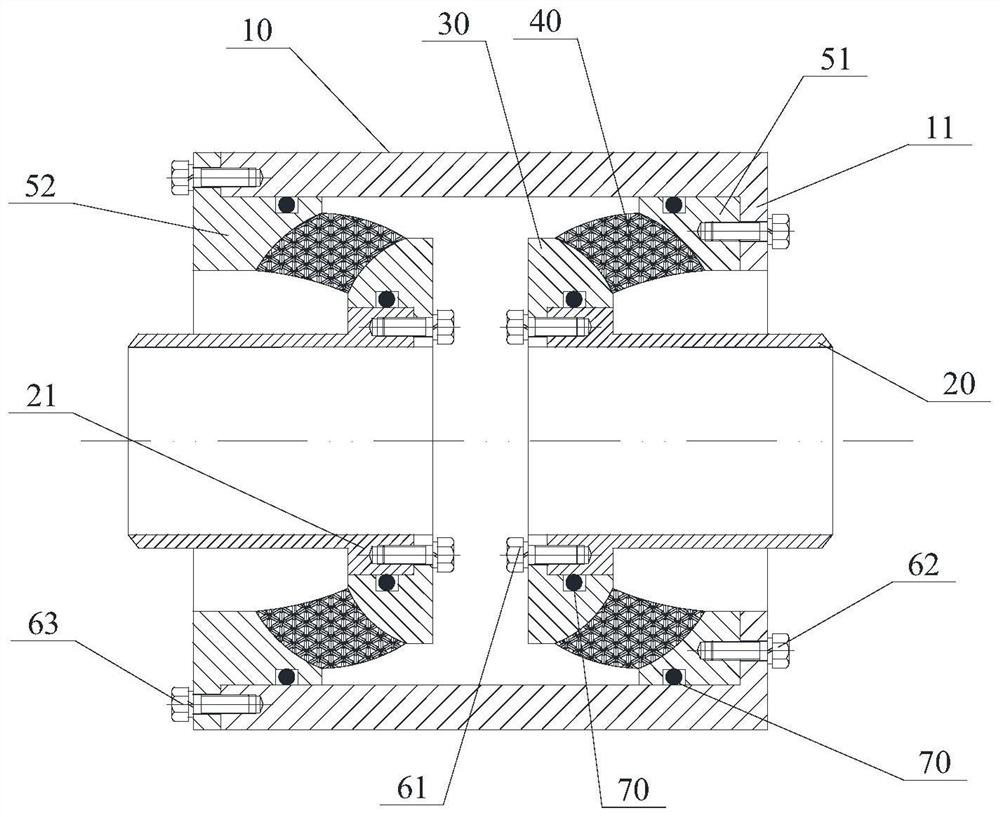 A Flexible Compensation Mechanism for Marine Seawater Pipeline