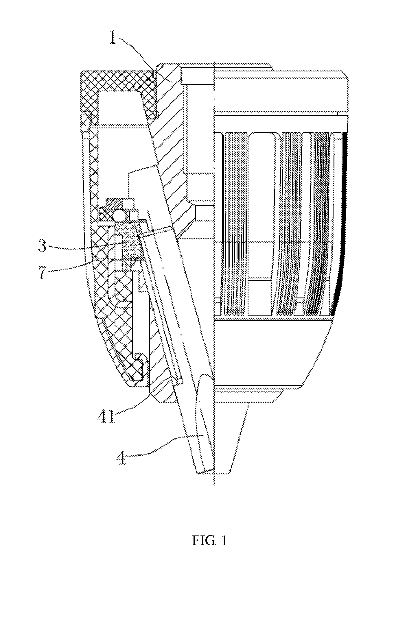 Drill chuck for preventing over-position operation