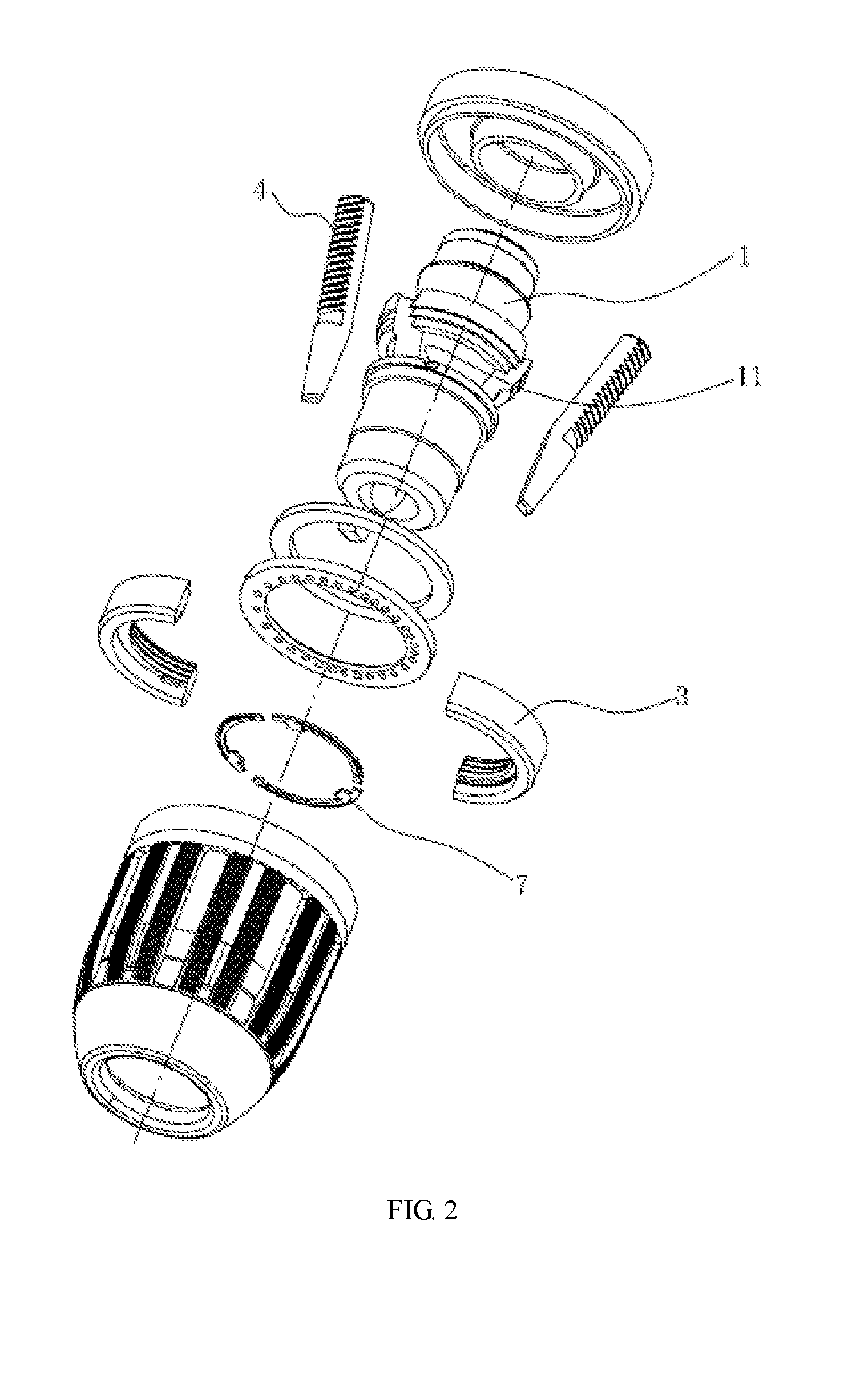 Drill chuck for preventing over-position operation