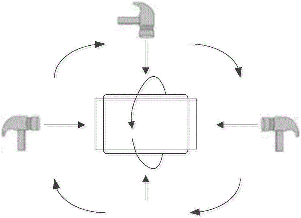 Vibration transmission inductor system