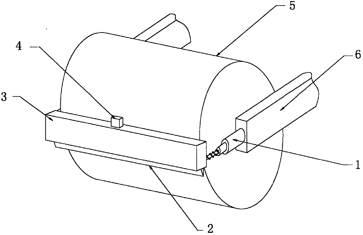 An adjustable road roller mud scraper