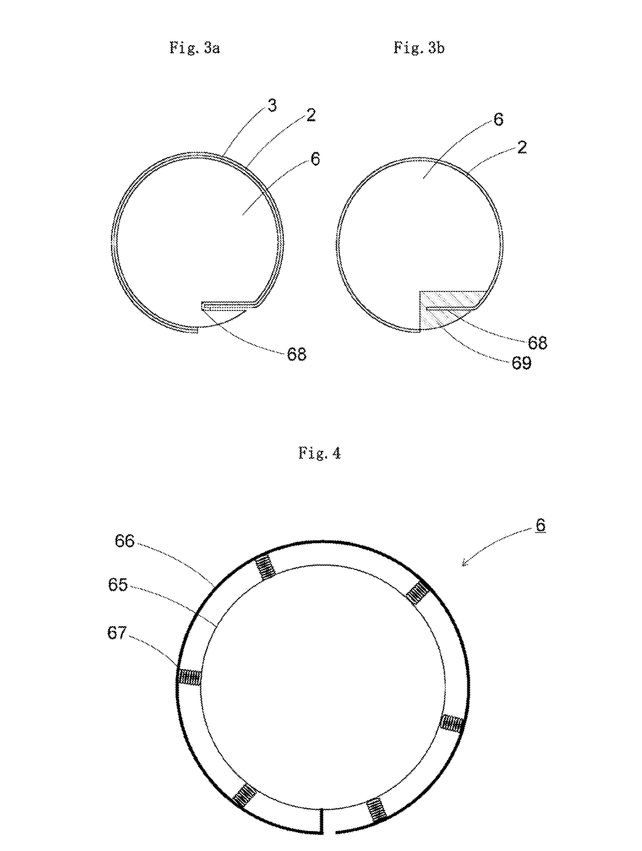 Glass roll, device for producing glass roll, and process for producing glass roll