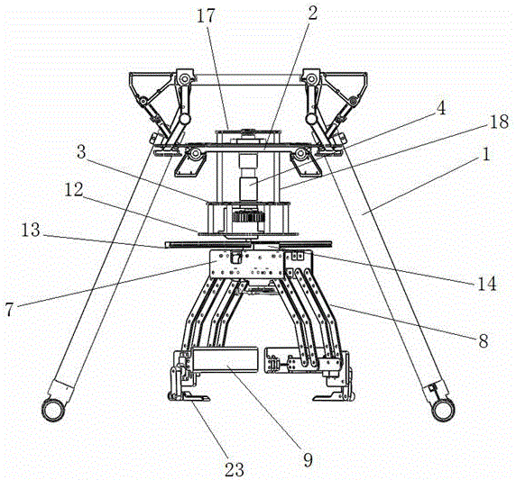 Flight carrier system of unmanned aerial vehicle