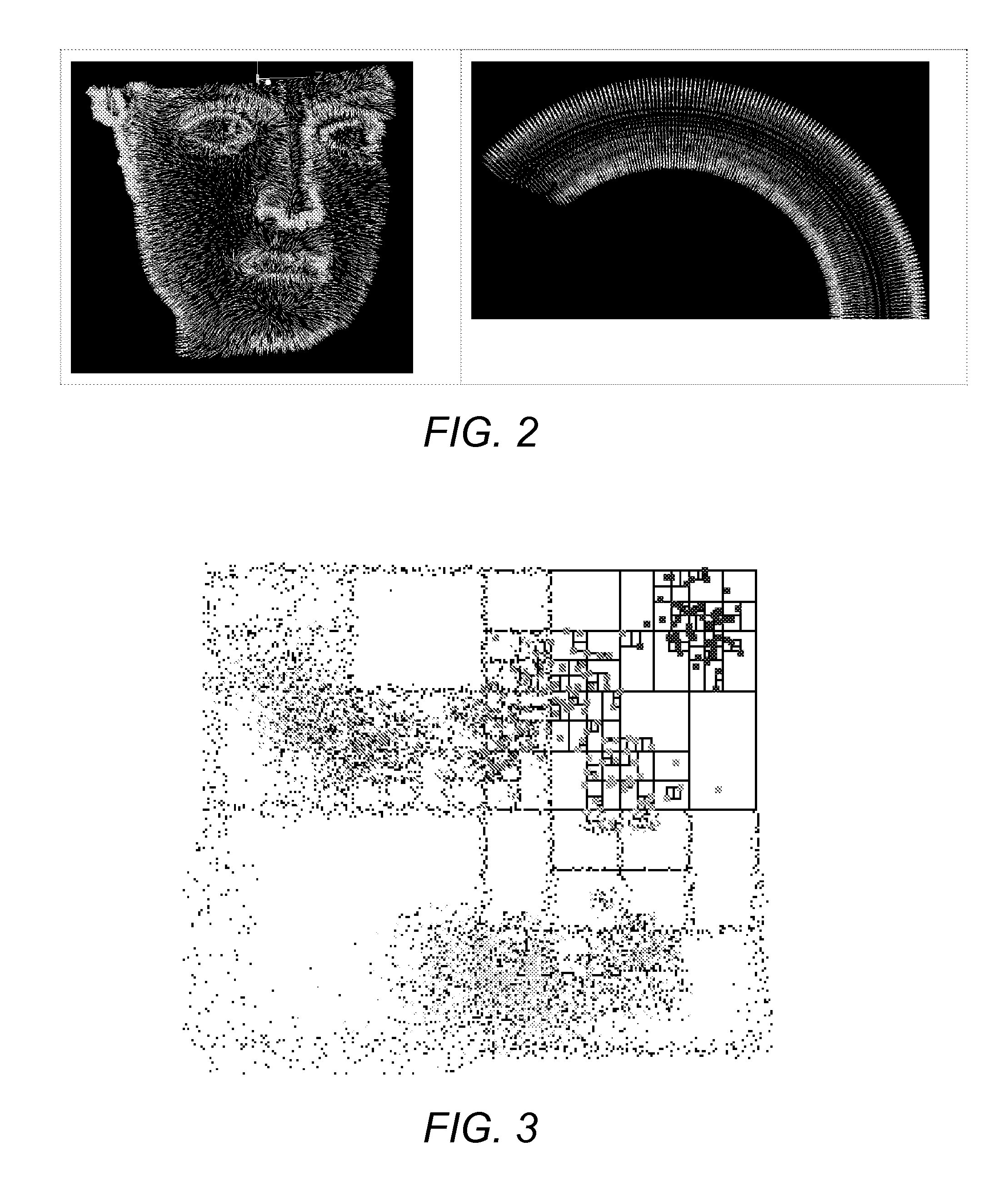 Primitive quadric surface extraction from unorganized point cloud data