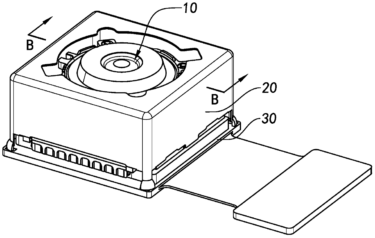 Camera module and its structure and assembly method