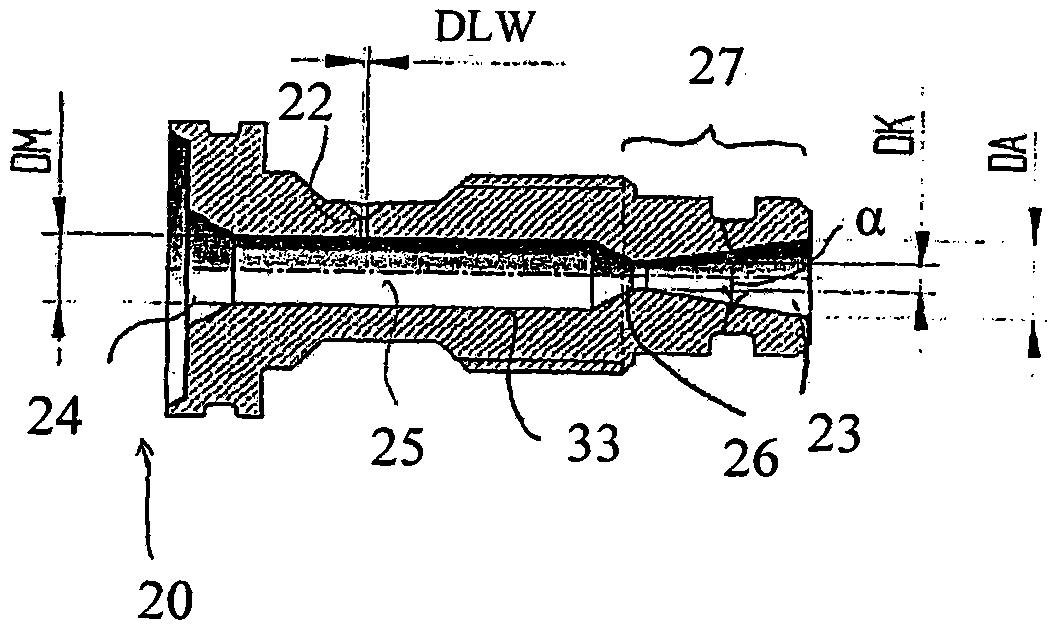 Arrangement, use of an arrangement, device, snow lance and method for producing ice nuclei and artificial snow