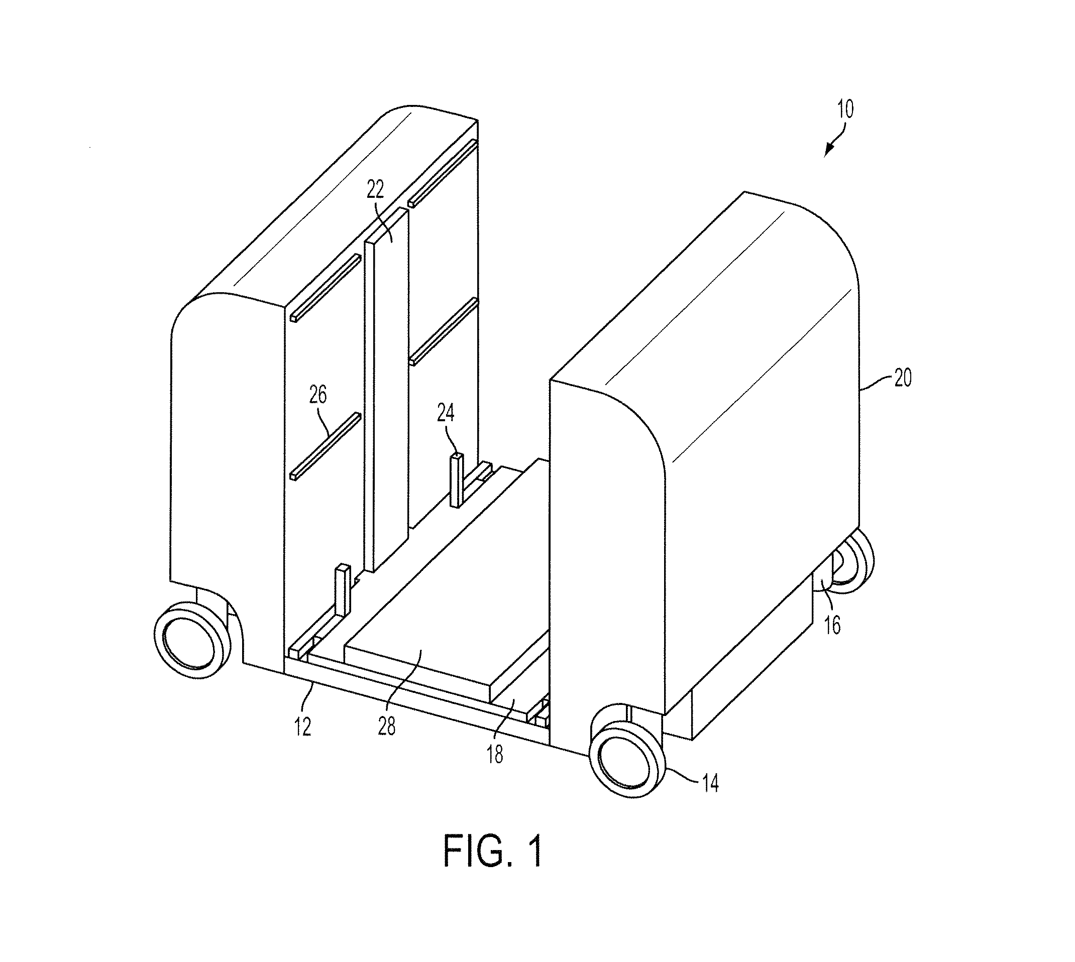 Self-lifting robotic device with load handling mechanism