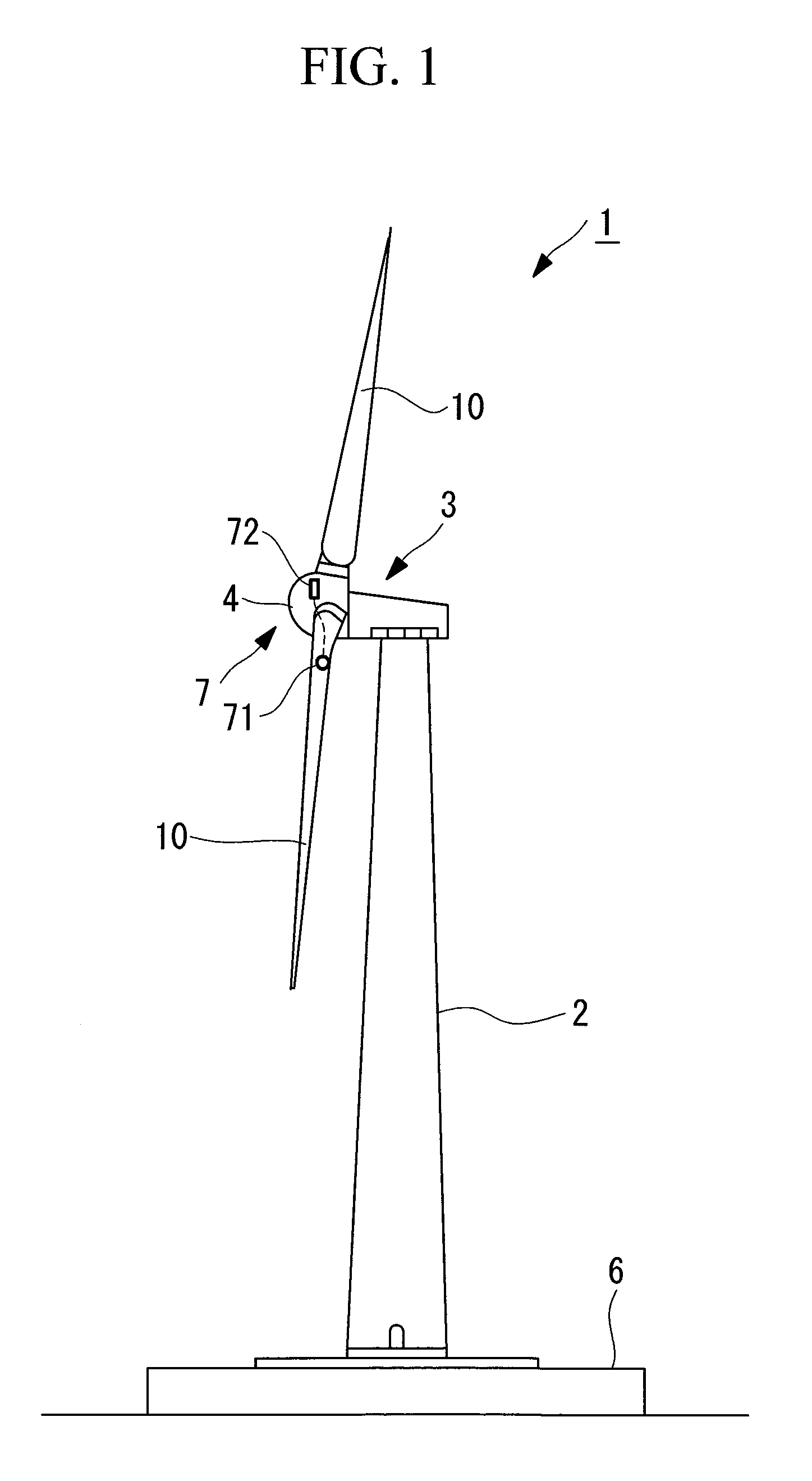 Wind turbine generator and method of controlling the same