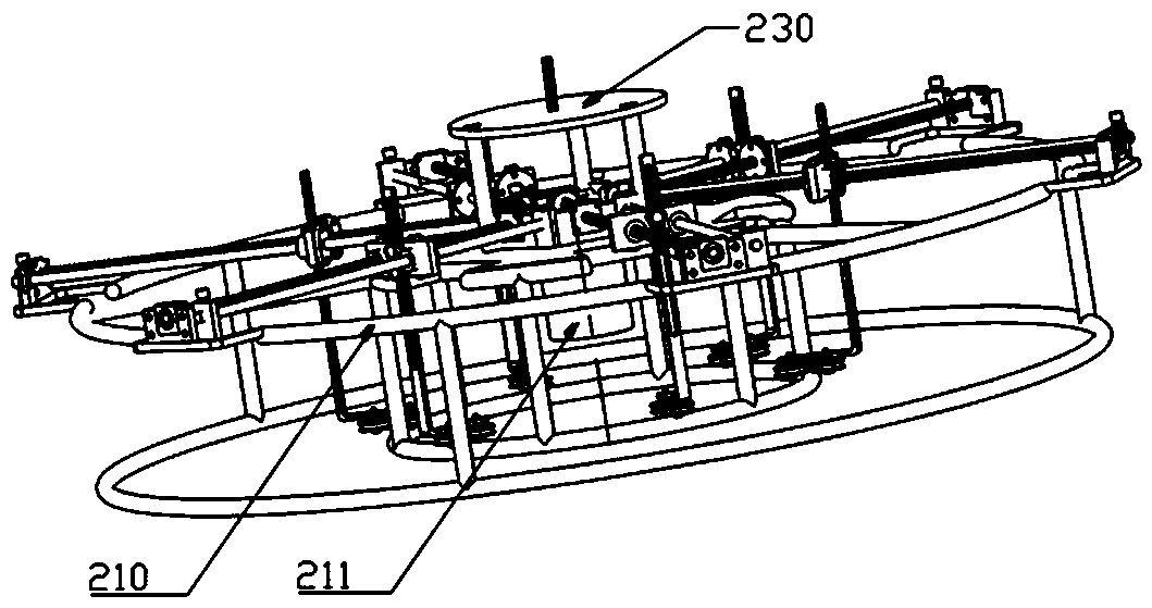 Metal pipe rolling machine