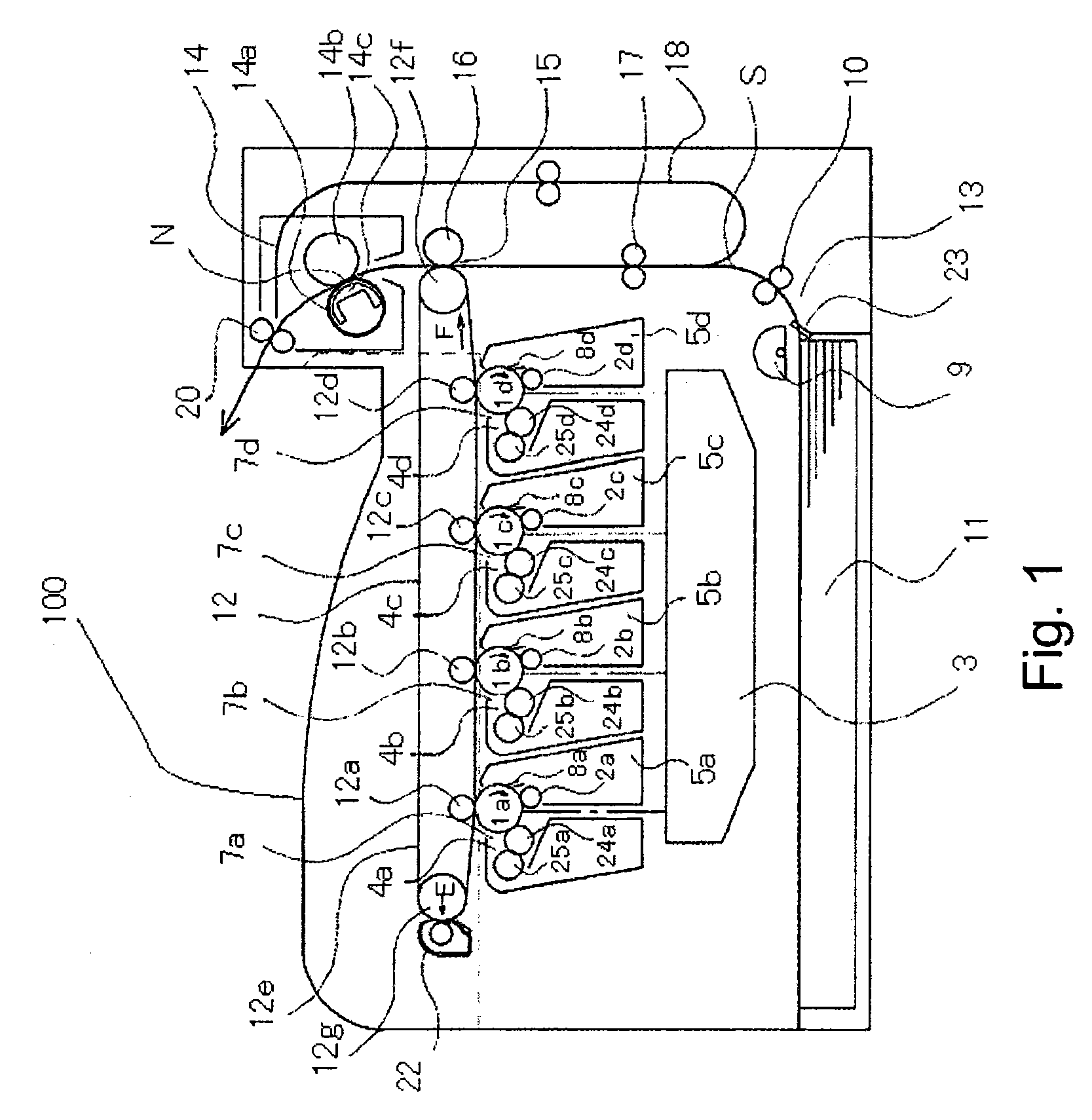 Image forming apparatus having a first coupling and a second coupling