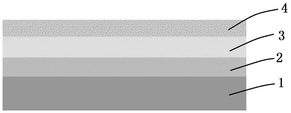 High-temperature anti-oxidation ultrathin heating film and preparation method thereof