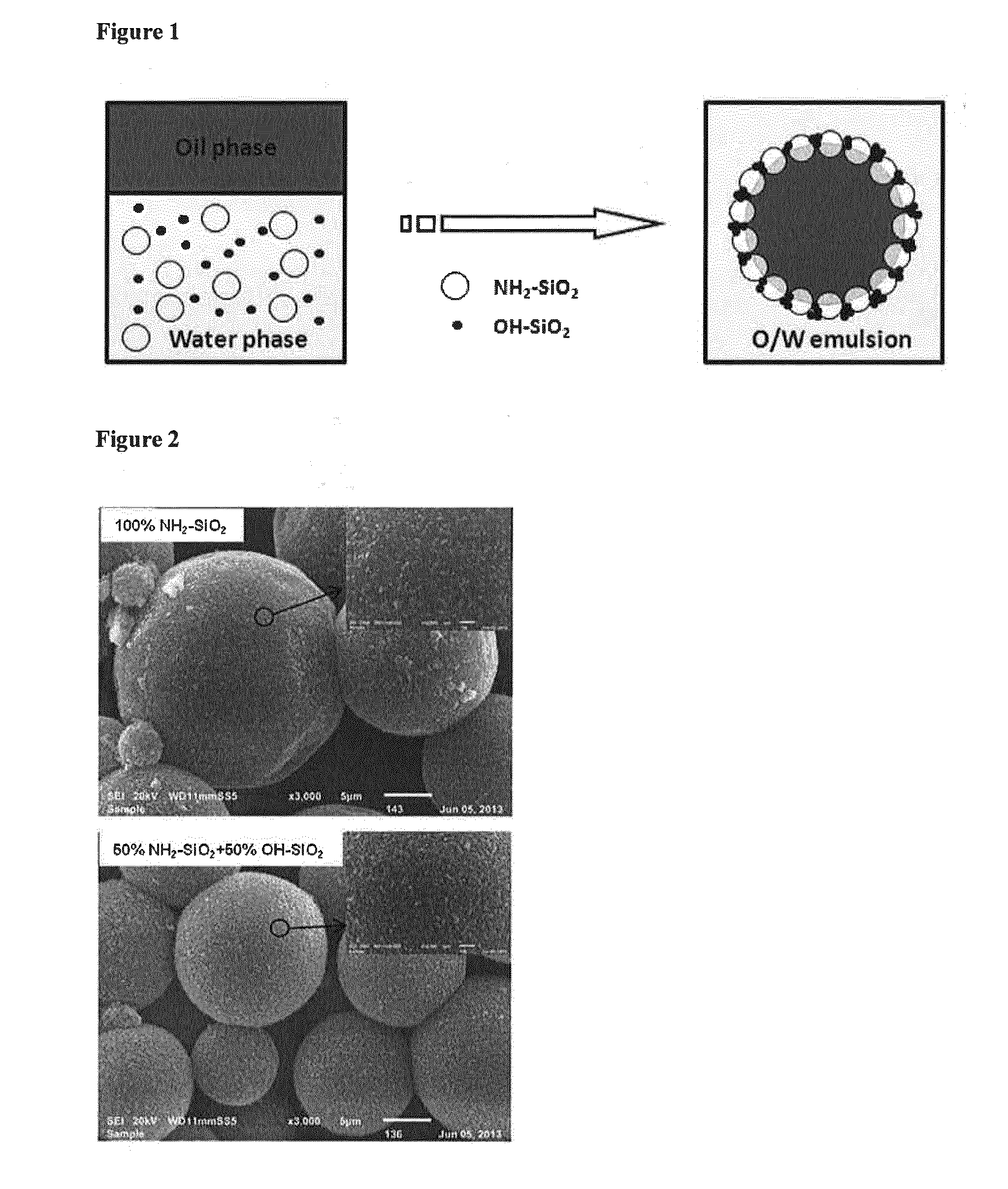 Hybrid microcapsules