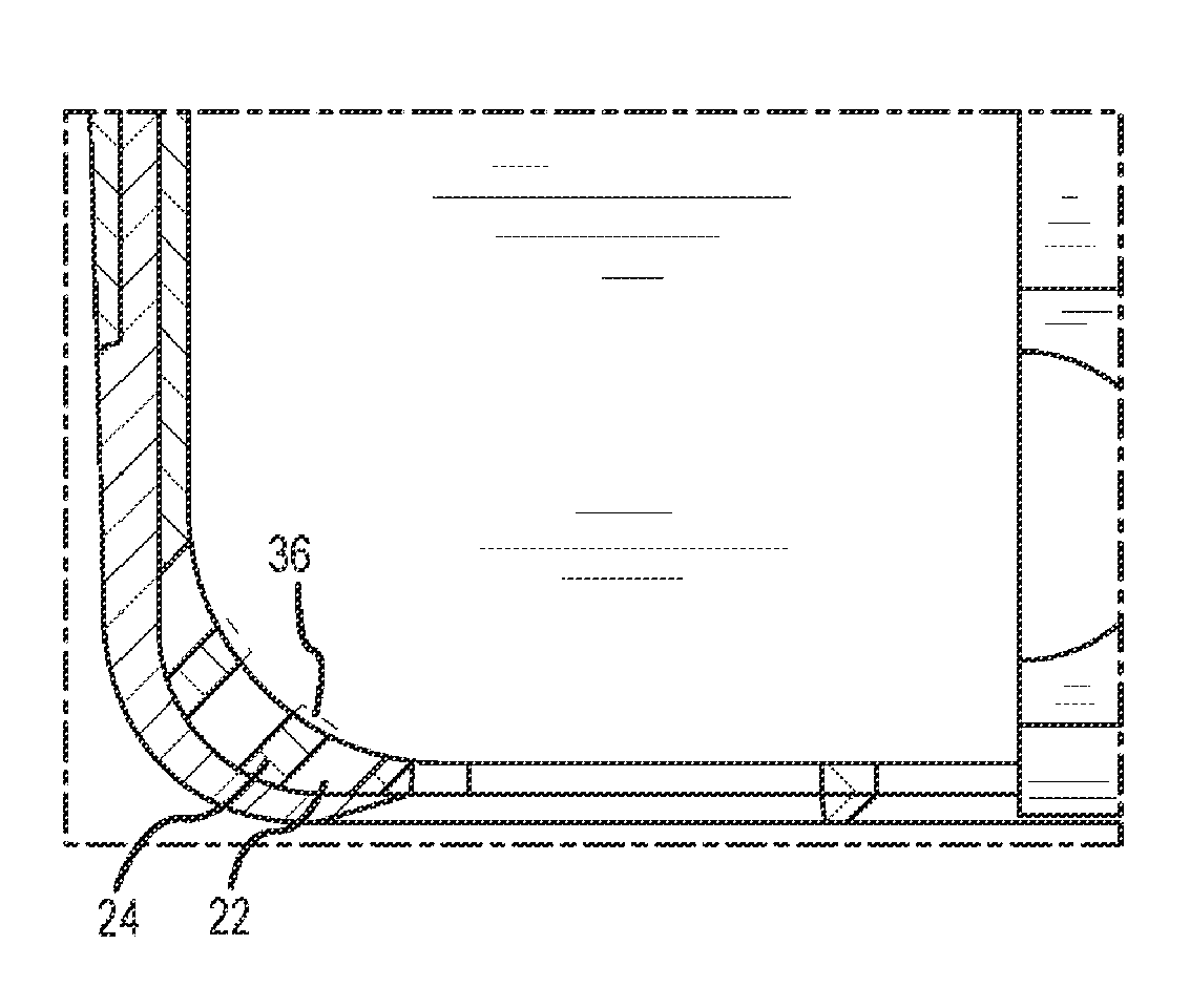 Protective case for an electronic device