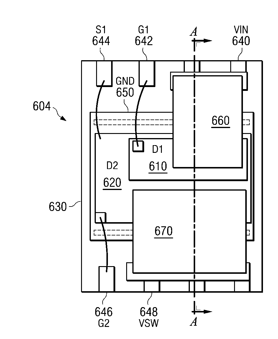 Packaged power switching device