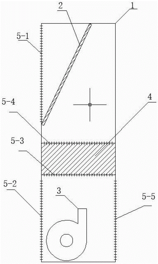 Upper air supply type phase change and energy storage air conditioner utilizing natural cold source