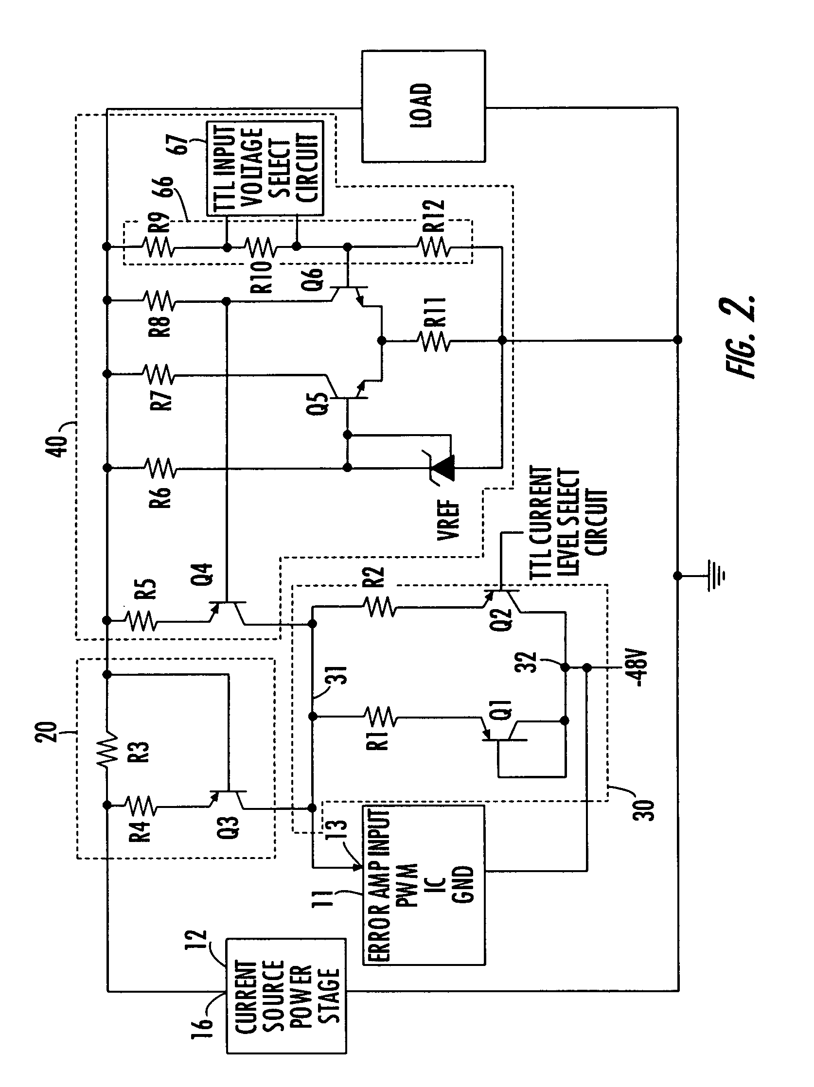 Output current and voltage regulating interface for remote terminal