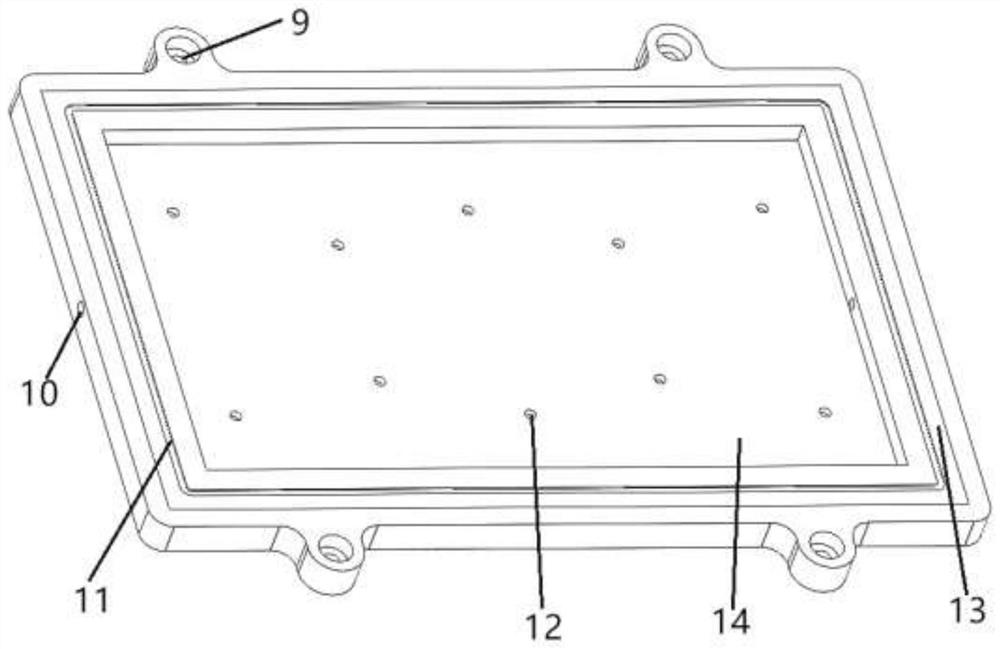 Leak detection device and test method for ion exchange membrane of flow battery