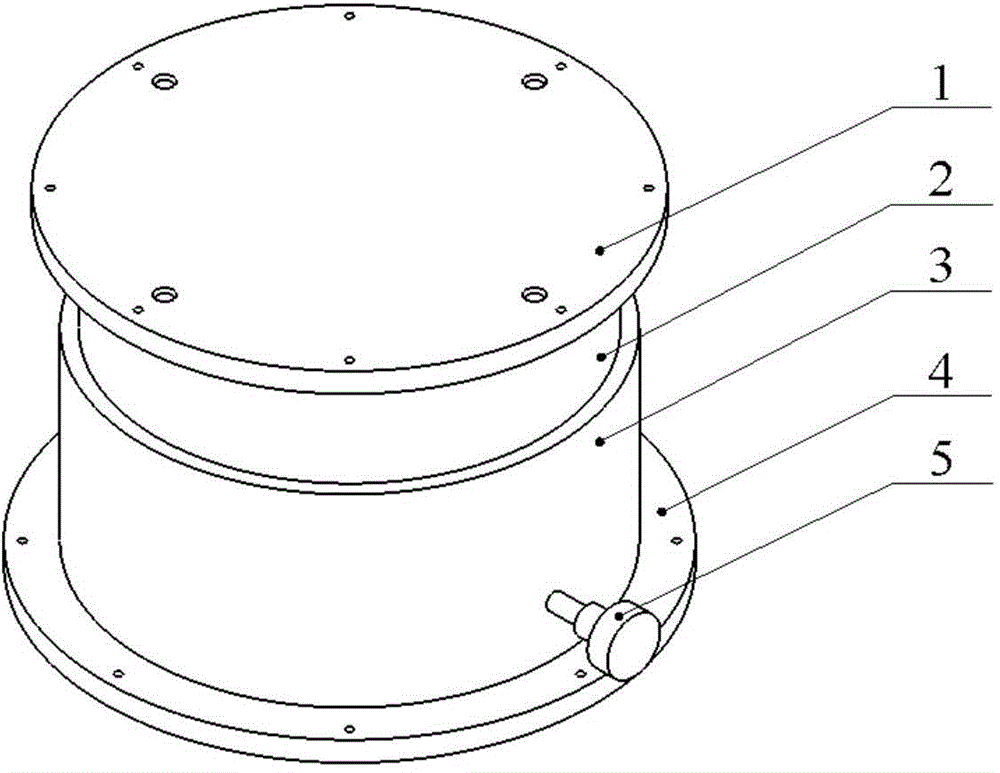 Permanent magnet type magneto-rheological vibrating isolation support with adjustable rigidity and damping