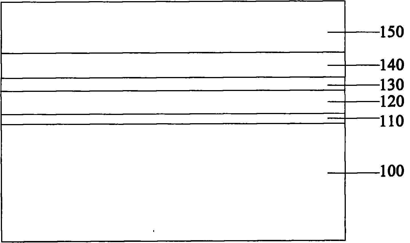 Contactless nanocrystalline split-gate flash memory sharing word line and manufacturing method thereof