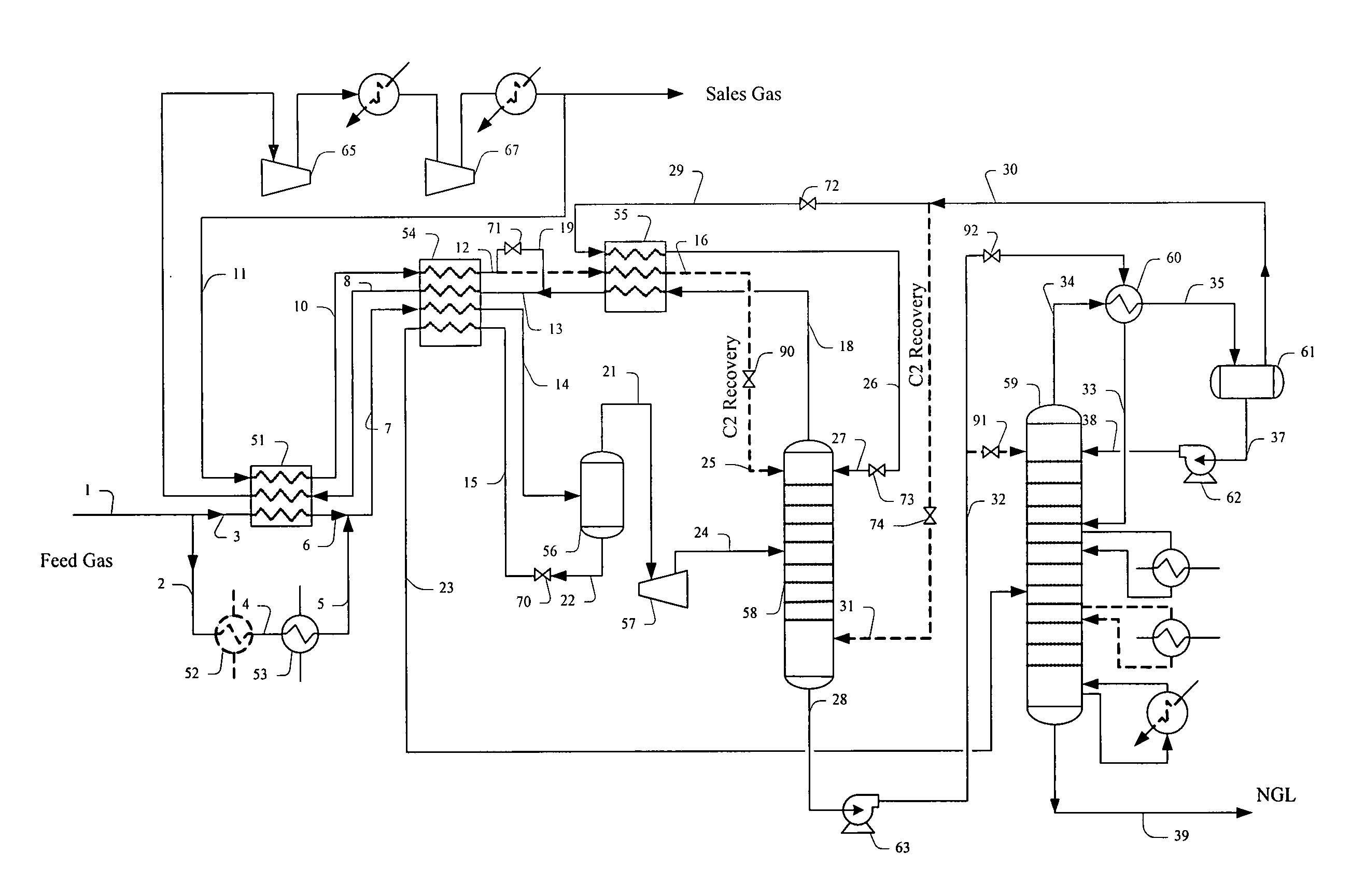 Configurations And Methods For Improved Natural Gas Liquids Recovery