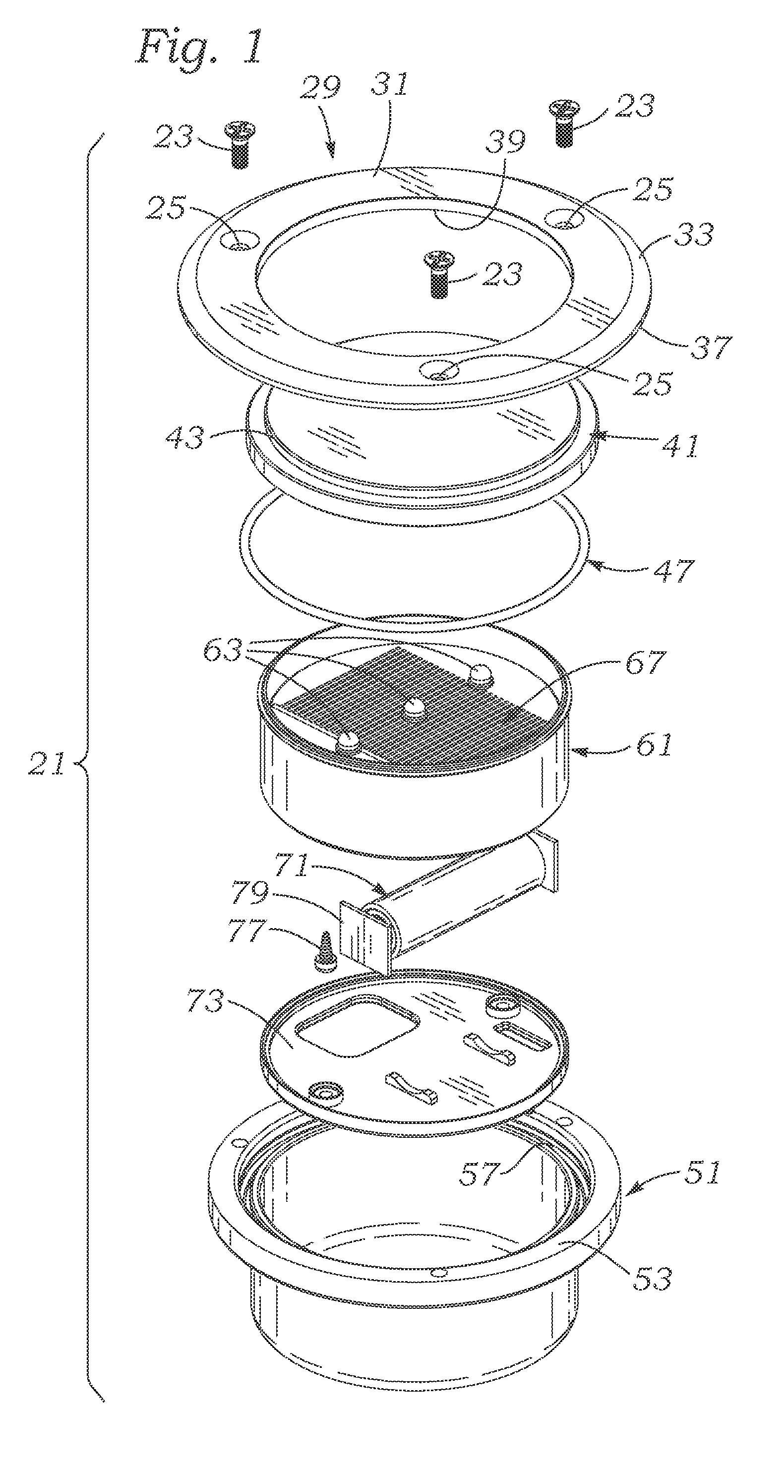 Solar powered ground light