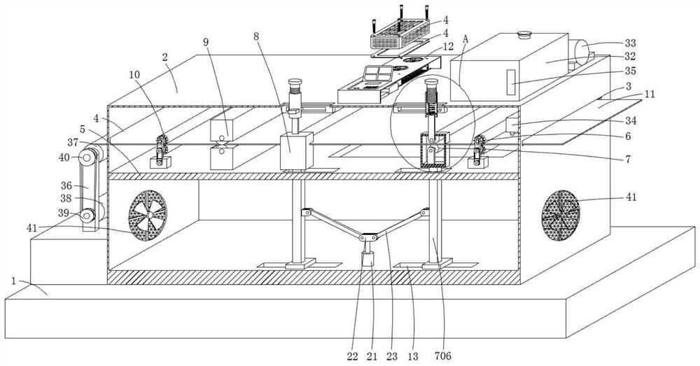 Efficient short-process less-water textile printing and dyeing equipment and method