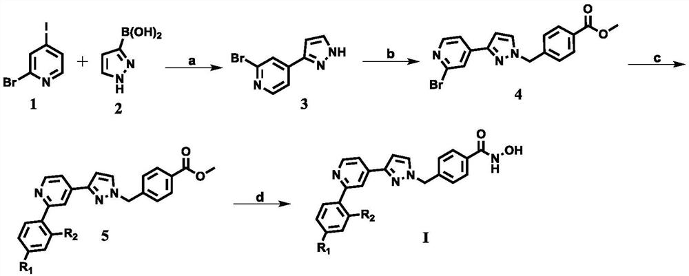 A class of 2-aryl-4-(1h-pyrazol-3-yl)pyridine-like LSD1/HDAC dual-target inhibitors