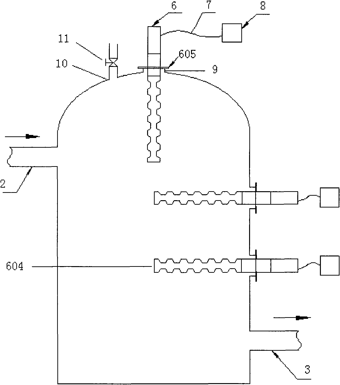 Emulsion ultrasonic emulsion breaking device