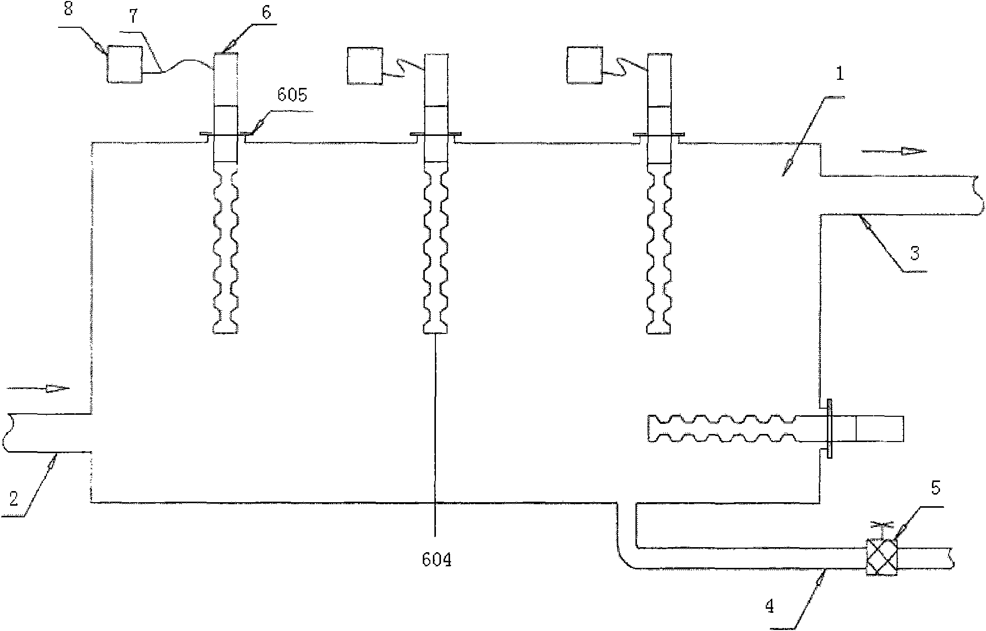 Emulsion ultrasonic emulsion breaking device