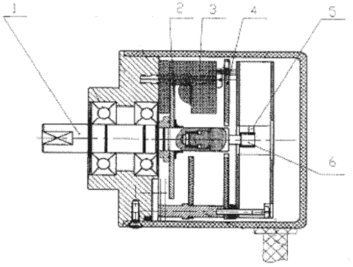 Multi-turn absolute type double-reading group combined photoelectric shaft angle encoder