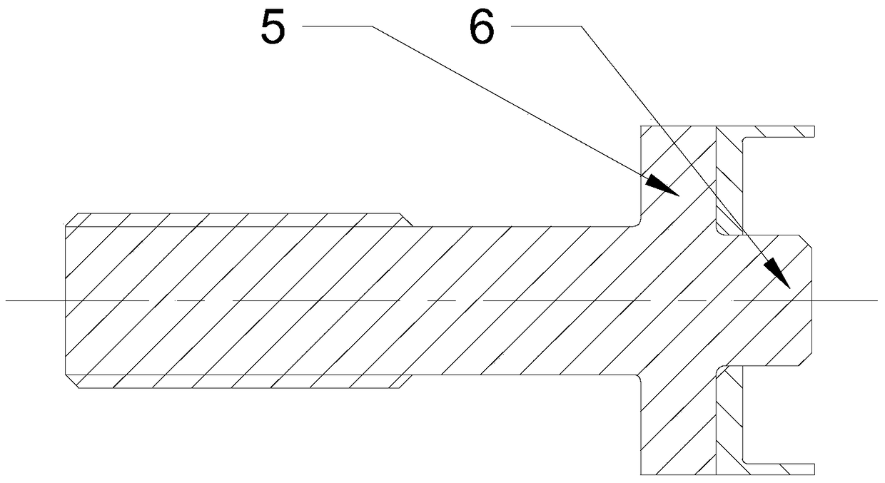 An anti-loosening bolt assembly and expansion-tightening anti-loosening process for high-radioactive equipment