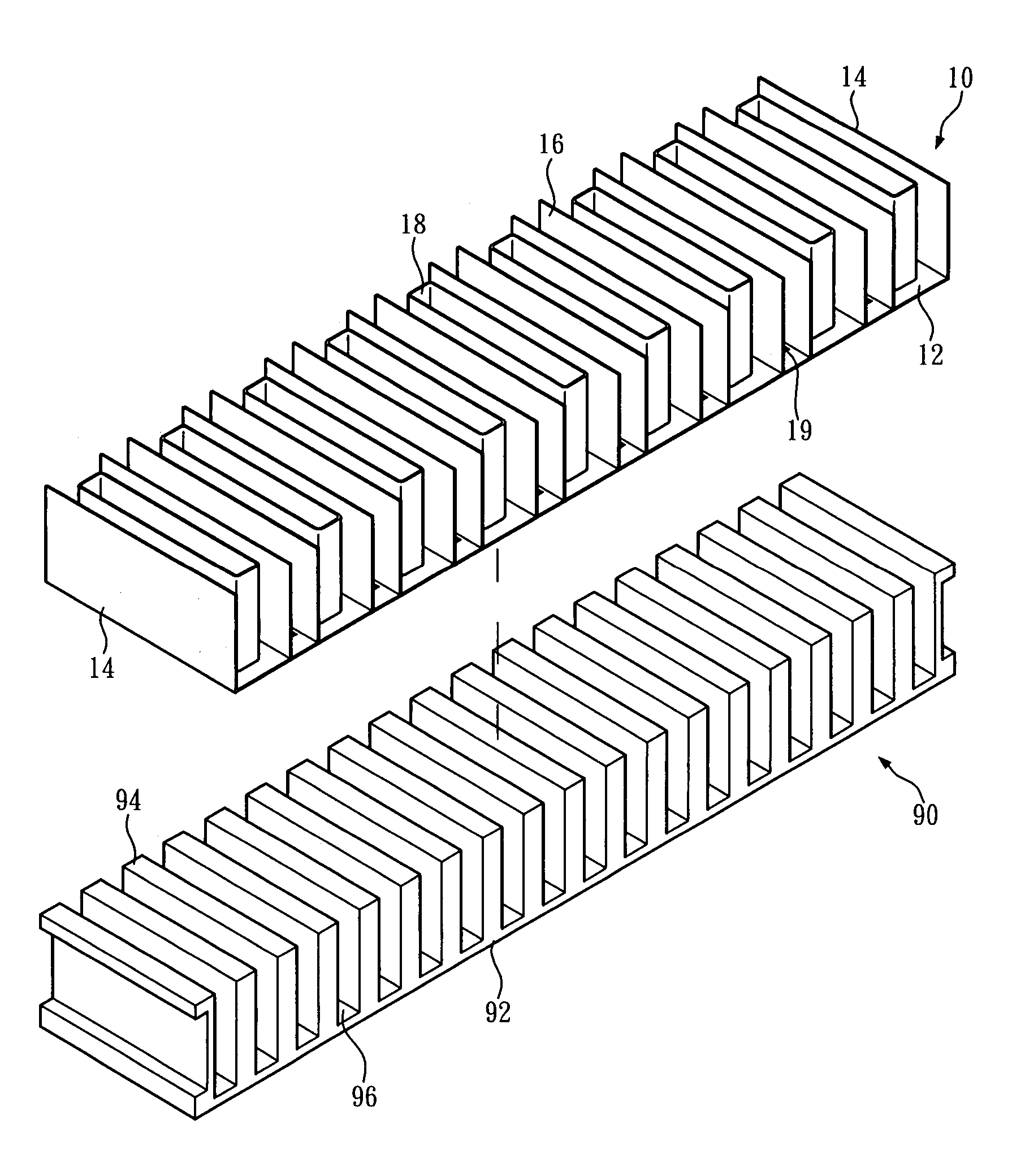 Insulation device for linear motor