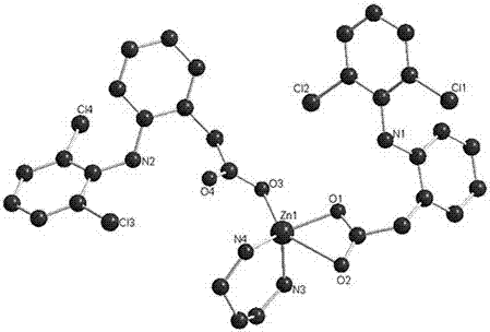 Diclofenac zinc complex and its preparation method and use