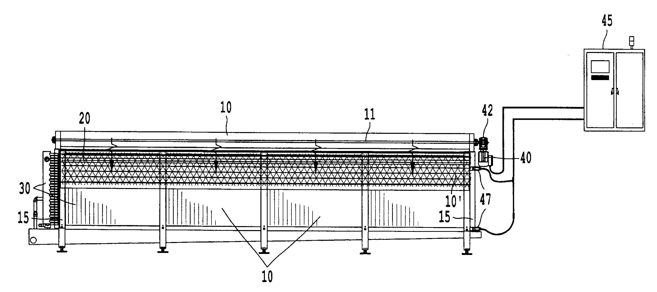 Heat exchanger door system with movable door