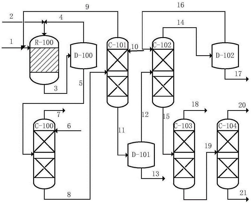 Method for preparing methyl isobutyl ketone from industrial by-product effluent acetone