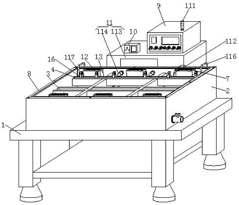 Diamond bur electroplating device with good electroplating effect and electroplating process for diamond bur electroplating device