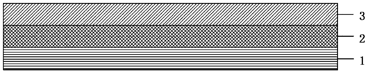 Infrared broadband anti-reflection microstructure and its preparation method