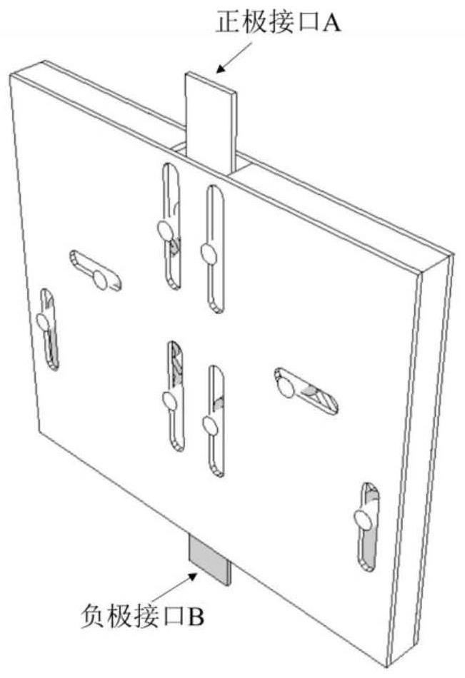 Displacement rectification and displacement signal unidirectional transmission mechanical diode element