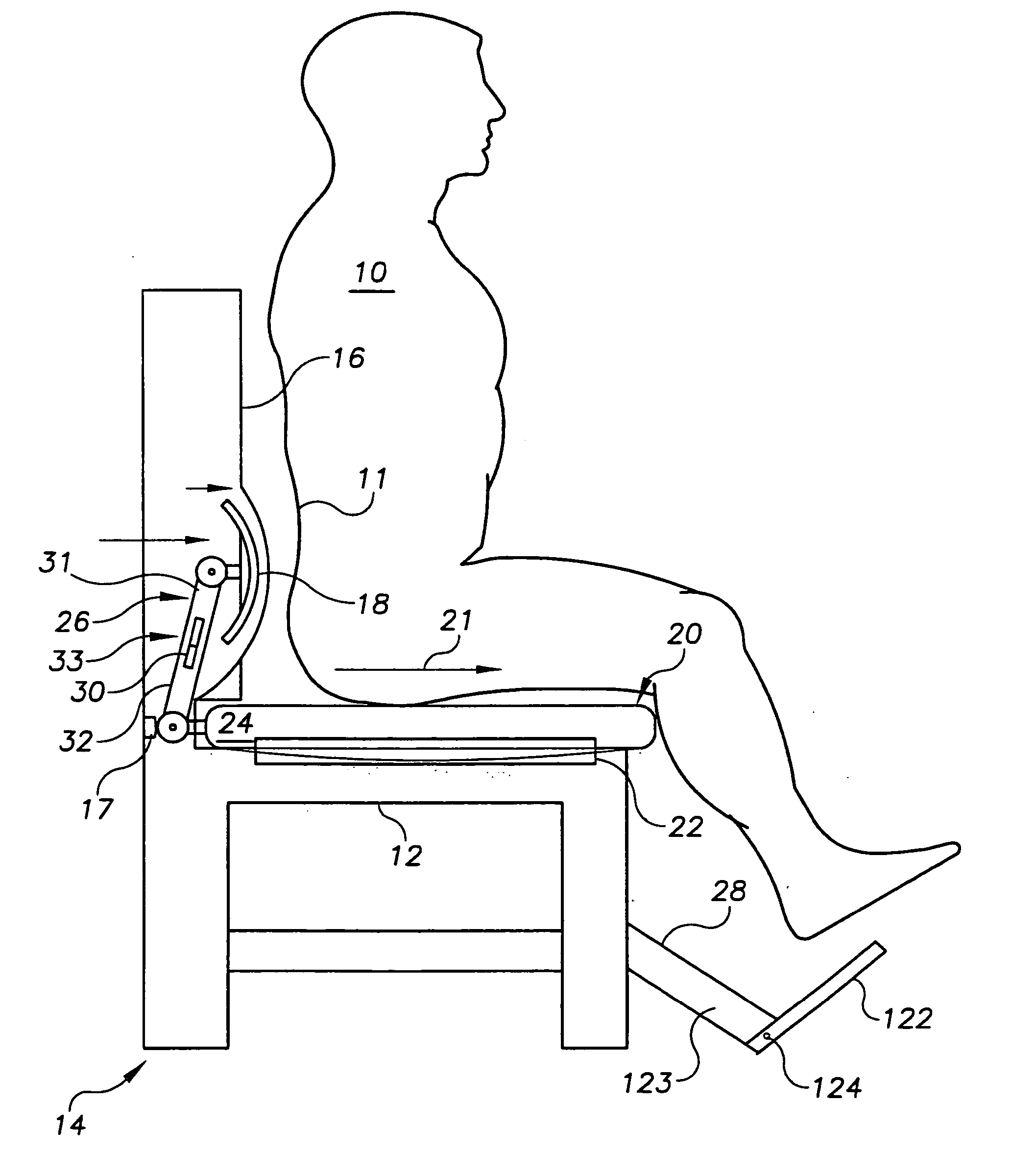 System for providing lumbar motion and support