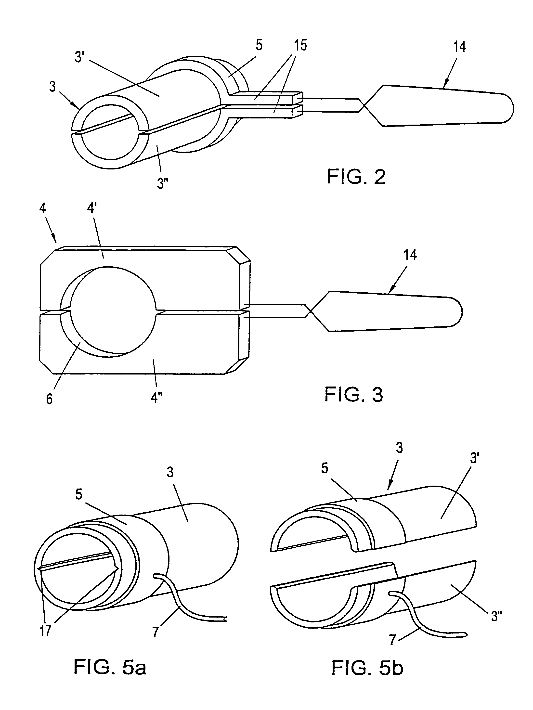 Device for the production of anastomoses between hollow organs