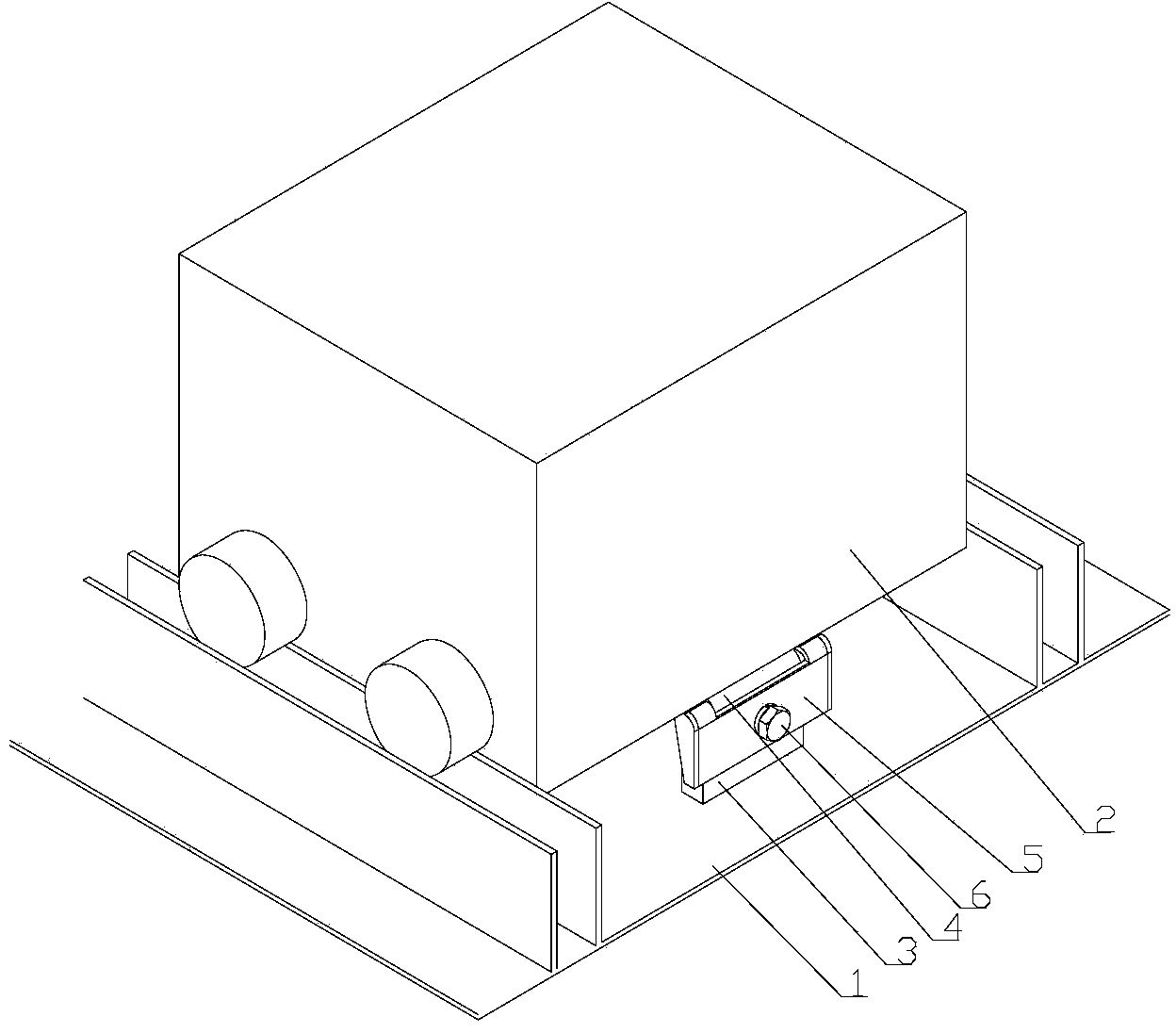 Locomotive and electric appliance screen cabinet thereof