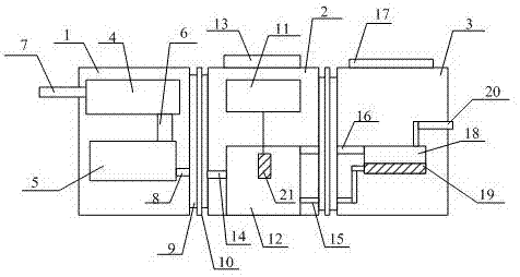 Industrial waste gas purification device